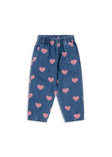 Konges Sløjd Magot Frill Pants GOTS Bon Coeur Pink